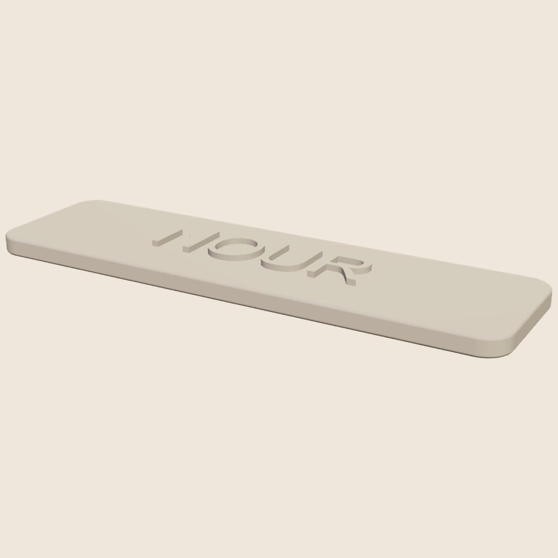 Signature Name Stand — 3D printed by Le Layers