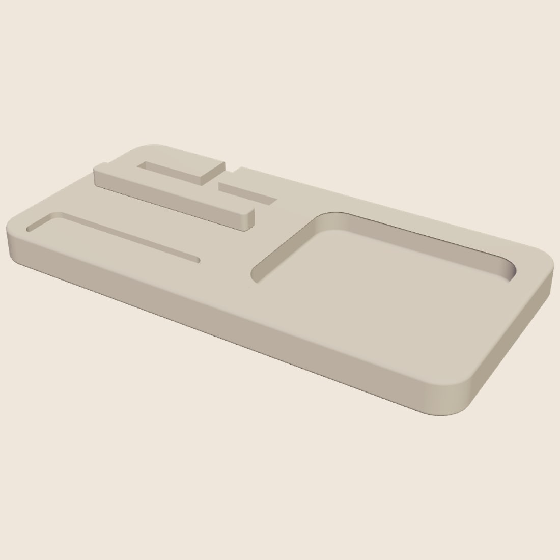 Desk Valet Dock — 3D printed by Le Layers